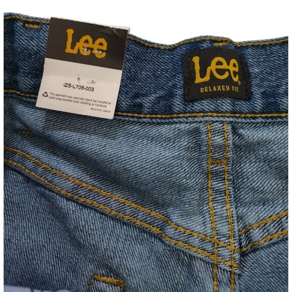 Lee Mens Relaxed Fit Blue Denim Jeans 34x30, Classic Style Durable & Comfortable - Picture 3 of 8